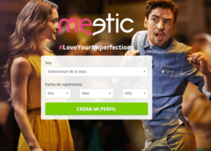 Imagen meetic registro