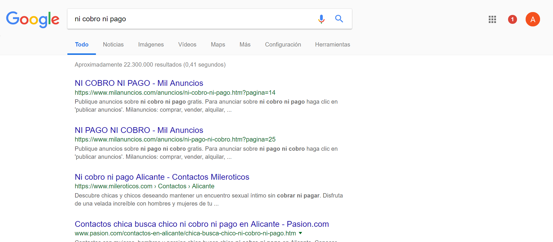 Milanuncios com contactos